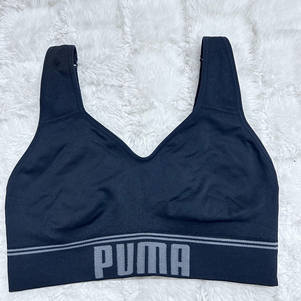 PUMA Women's Black Sports‎ Bra Size S